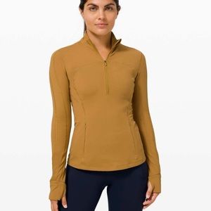 lululemon athletica Brown Long Sleeve Top